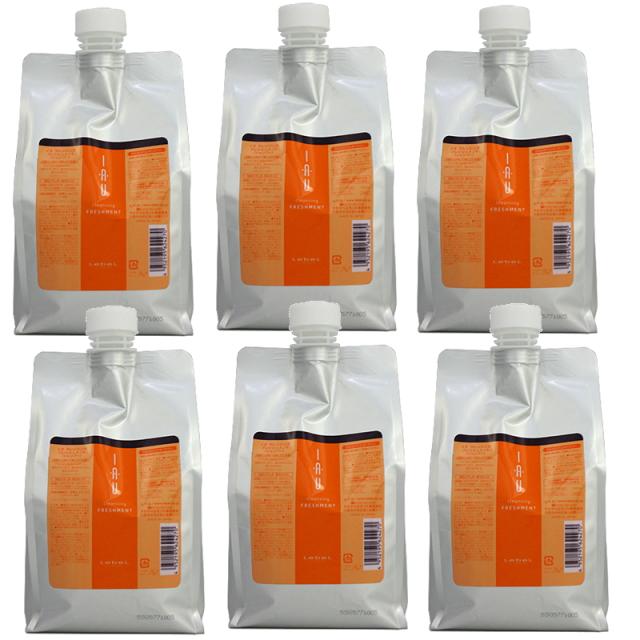 ルベル IAU [イオ] クレンジング フレッシュメント [1000ml詰替え用]×6コセット