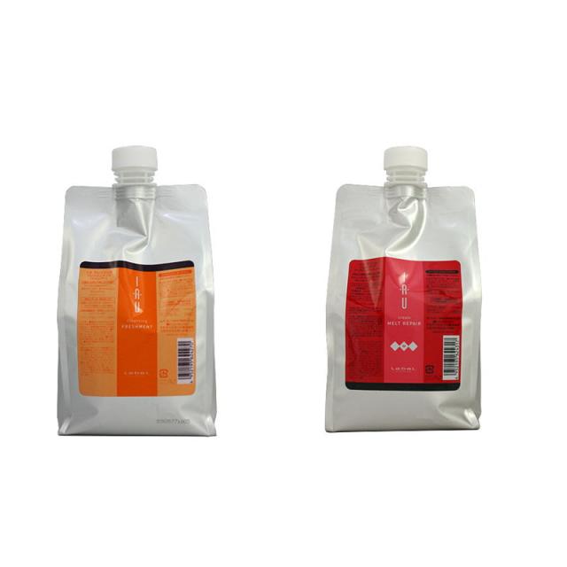ルベル IAU [イオ] クレンジング フレッシュメント [1000ml]クリーム メルトリペア [1000g]セットの通販は 6,829円