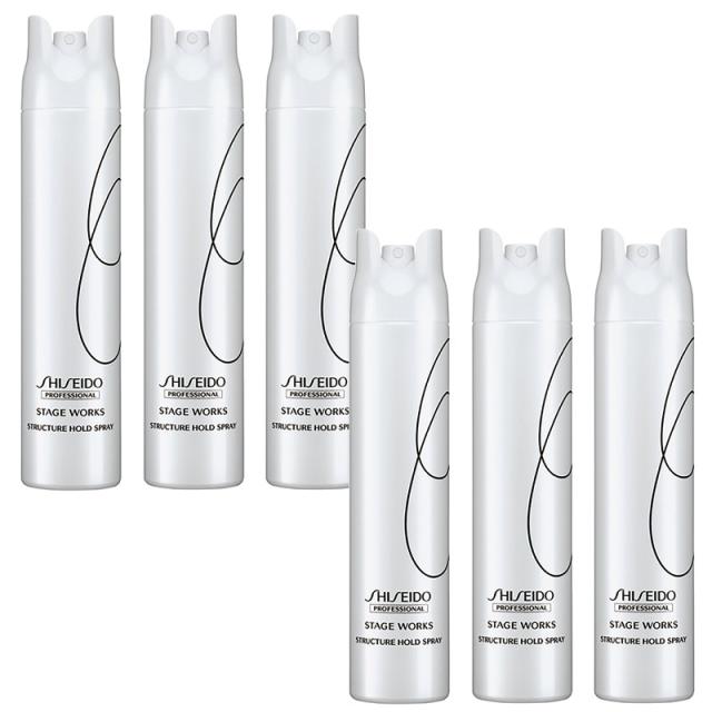 資生堂　ステージワークス　ストラクチャーホールドスプレー　180g　×6点セットの通販は 7,833円