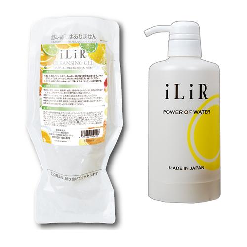 イリアール メイクと肌汚れのクレンジングジェル(グレープフルーツ) [400gボトルセット] 【美容】の通販は