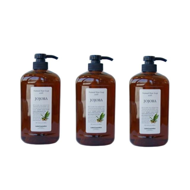ルベル ナチュラルヘアソープ ホホバ JO [1000ml] ×3点セット