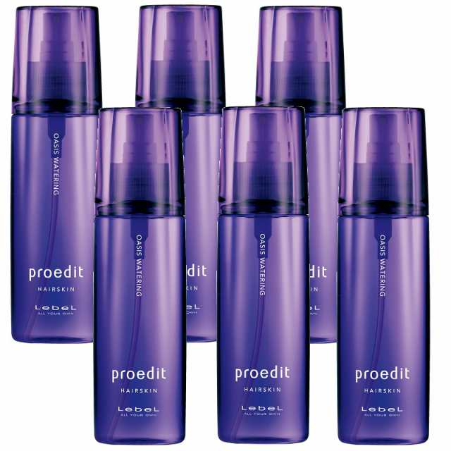 ルベル  プロエディット　ヘアスキン　オアシスウォータリング　120ml×6点セットの通販は