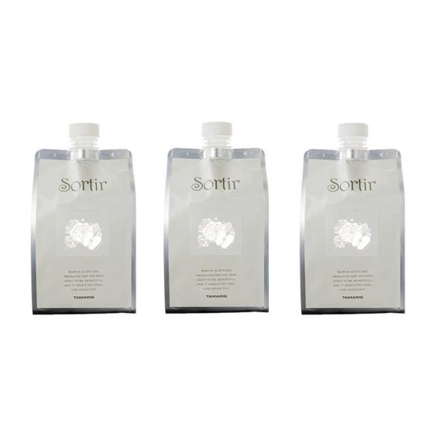 タマリス ソルティール シャンプー アップル&ピオニー 1000ml リフィル 【3個セット】