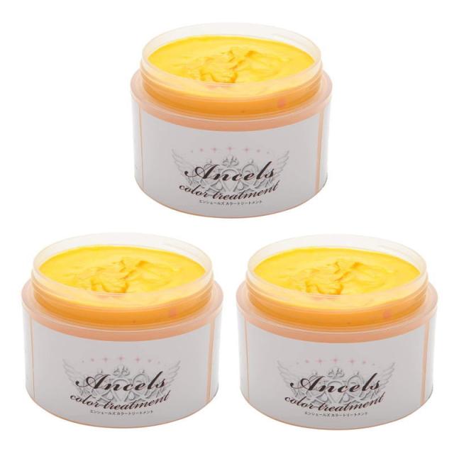 アレス エンシェールズ　カラーバター　ネオンイエロー　200g×3点セット