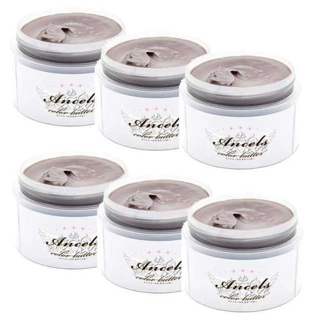 アレス エンシェールズ　カラーバター　アッシュミルクティー　200g×6点セット