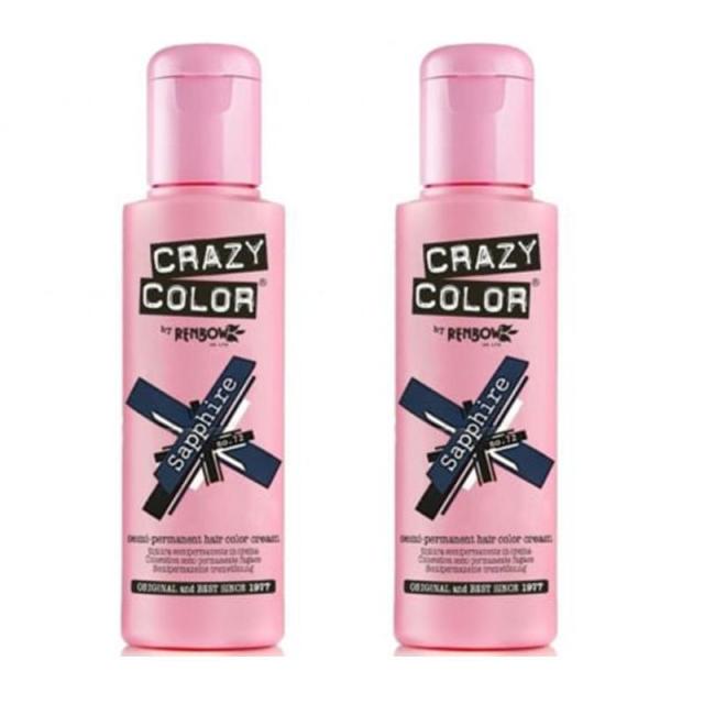 アレス クレイジーカラー サファイア 100ml（2点セット）