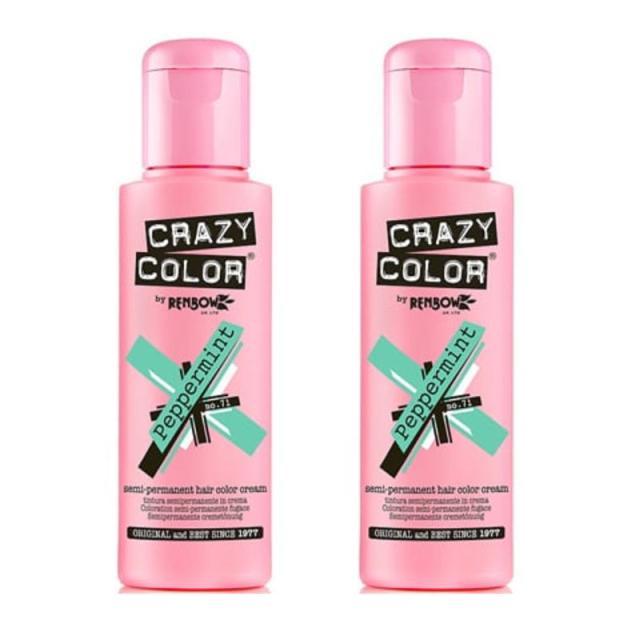 アレス クレイジーカラー ペパーミント 100ml（2点セット）
