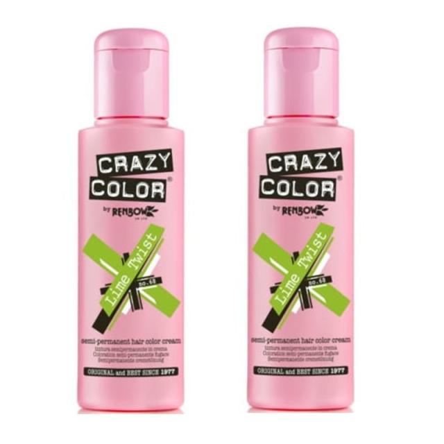 アレス クレイジーカラー ライムツイスト 100ml（2点セット）