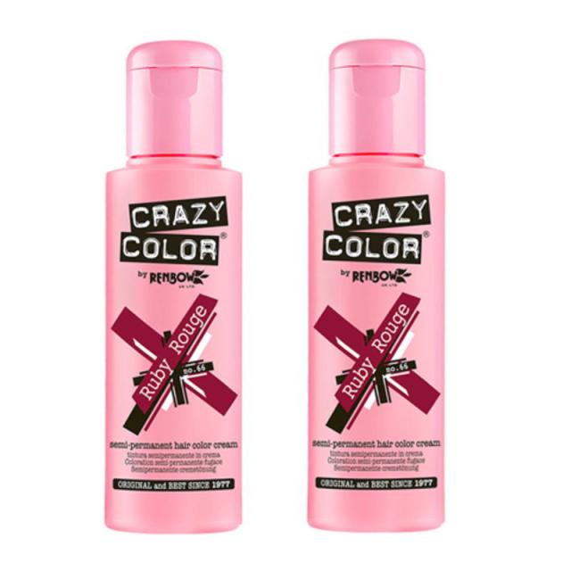 アレス クレイジーカラー ルビールージュ 100ml（2点セット）
