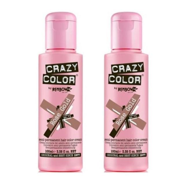 アレス クレイジーカラー ローズゴールド 100ml（2点セット）