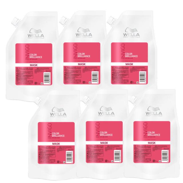 ウエラ インヴィゴ INVIGO カラーブリリアンス バイブラントトリートメント 940mlリフィル 【6本セット】