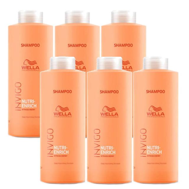 ウエラ インヴィゴ INVIGO ニュートリエンリッチ　ディープ シャンプー 1000ml 【6本セット】 12,639円