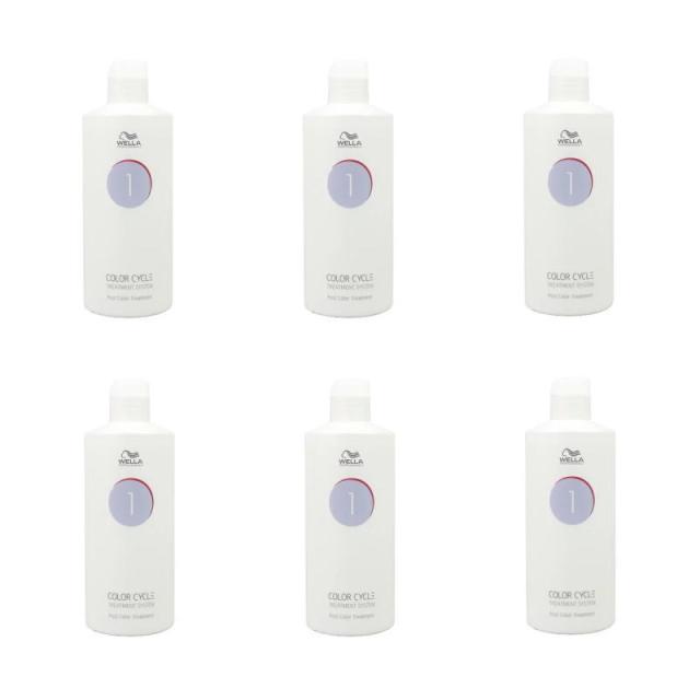 ウエラ イルミナCCヴェール(カラーサイクル)　STEP1　500ml 【6点セット】