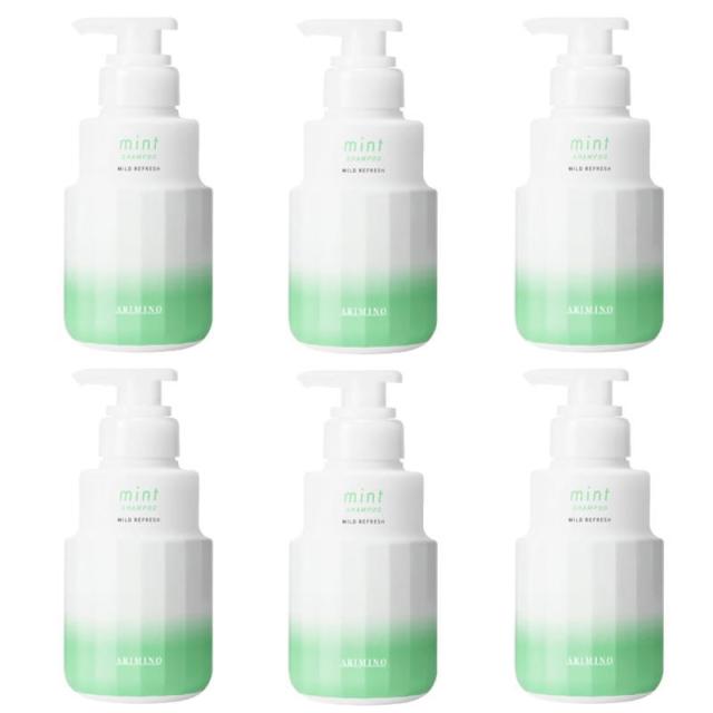 アリミノ ミント　シャンプー　マイルドリフレッシュ 250ml×6点セット