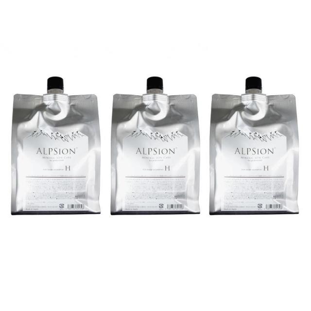 ALPSion(アルピジョン) イオンヘア　シャンプー　H　NEO　1000mlリフィル(×3点セット)