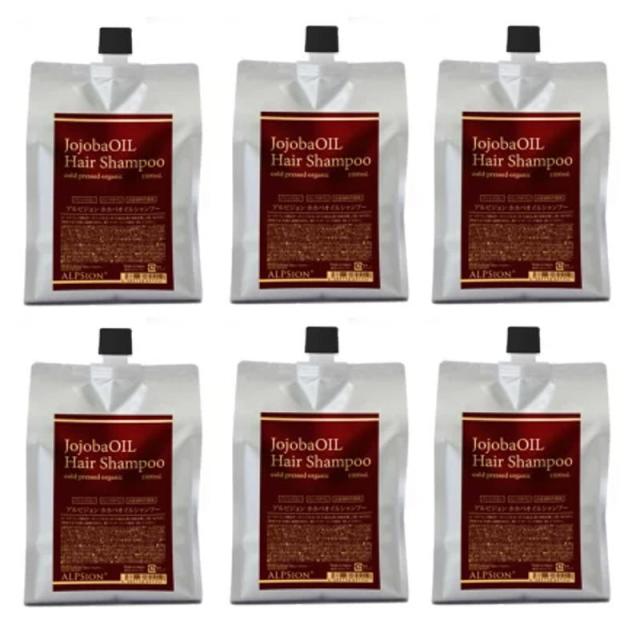 ALPSion(アルピジョン) アルピュア　ホホバオイルシャンプー　1000ml(×6点セット)