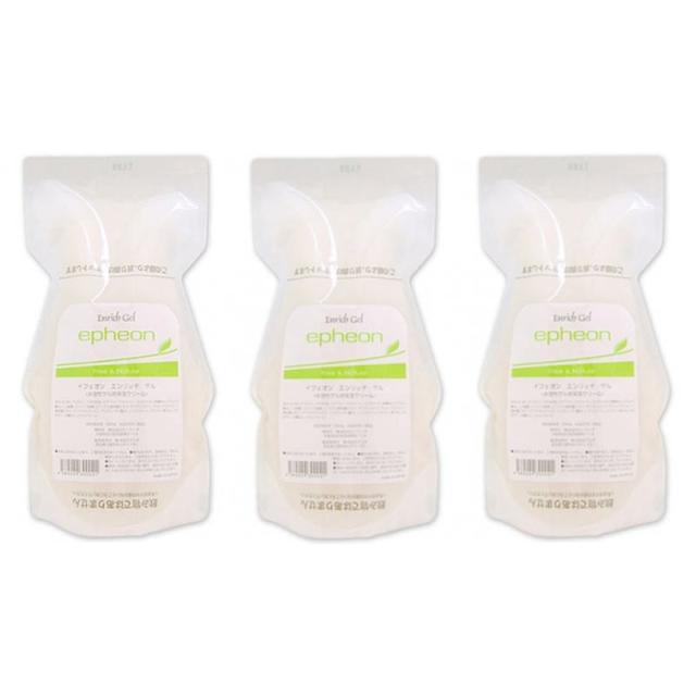 パッケージリニューアル】 イフェオン エンリッチゲル 詰替 500g ×3個