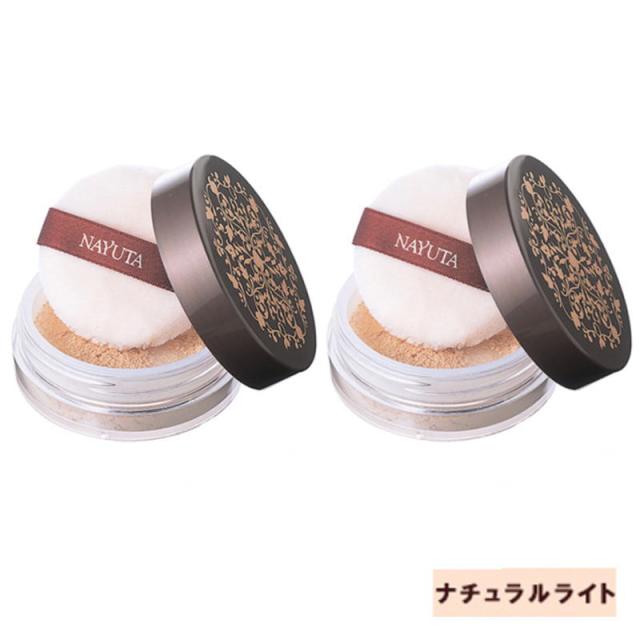 ゲマイン カラード ルースパウダー ナチュラルライト 18g SPF22 PA++(2点セット)