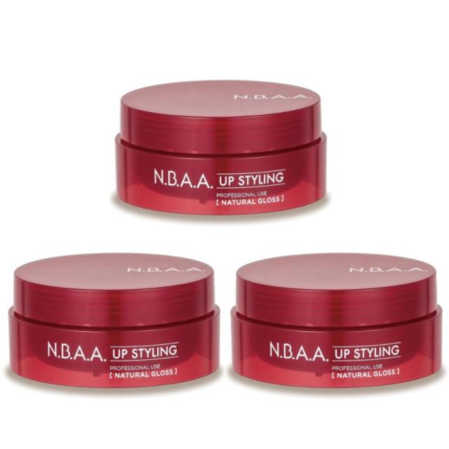 NBAA UP STYLING ナチュラルグロス 75g（3点セット）
