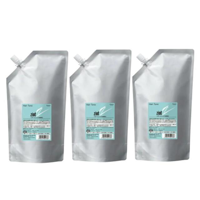 クラシエ Ziot ジオット ヘア トニック  1050mlリフィル【3個セット】