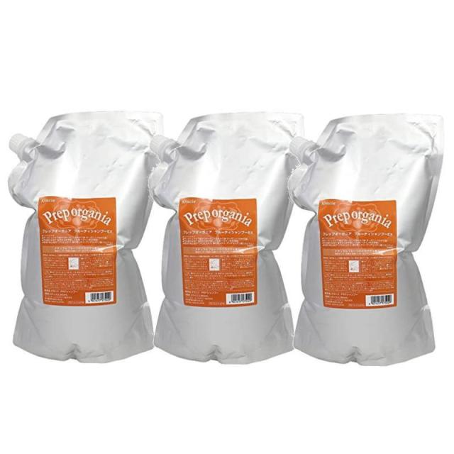 クラシエ プレップオーガニア フルーティシャンプーEX 2300mlリフィル【3個セット】の通販は 7,403円