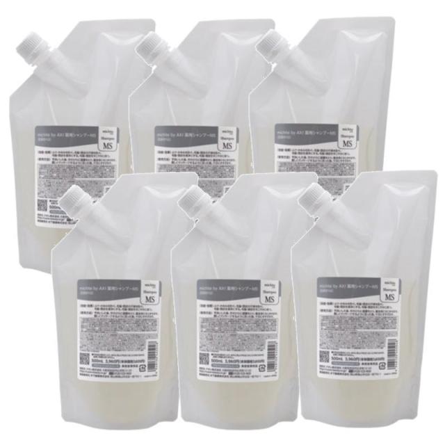 クオレ michite by AXI 薬用シャンプーMS 500mlリフィル【6個セット】の通販は