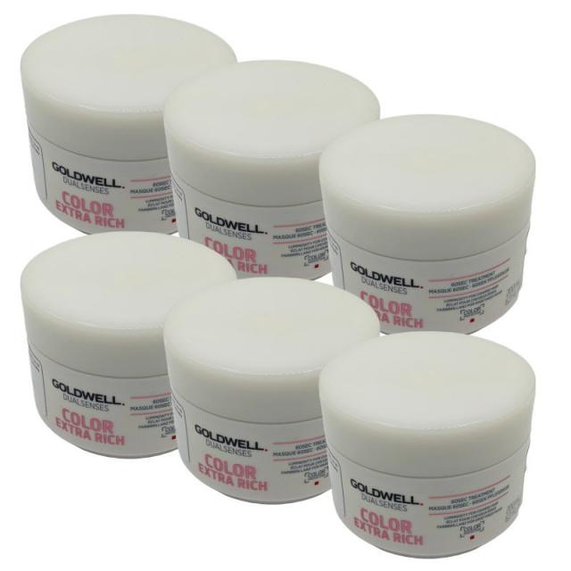 ゴールドウェル デュアルセンス　カラーエクストラリッチ　60SEC.トリートメント　200g【6個セット】