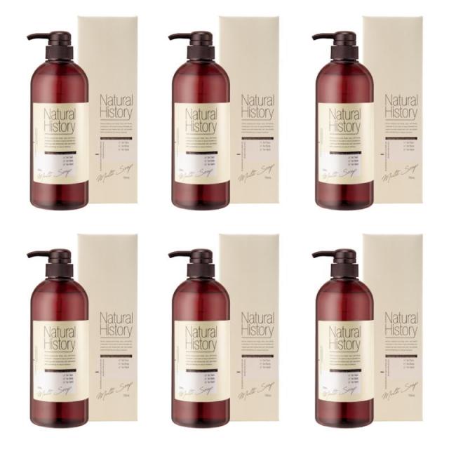 ナチュラルヒストリー マルチソープ 700ml ×6点セット