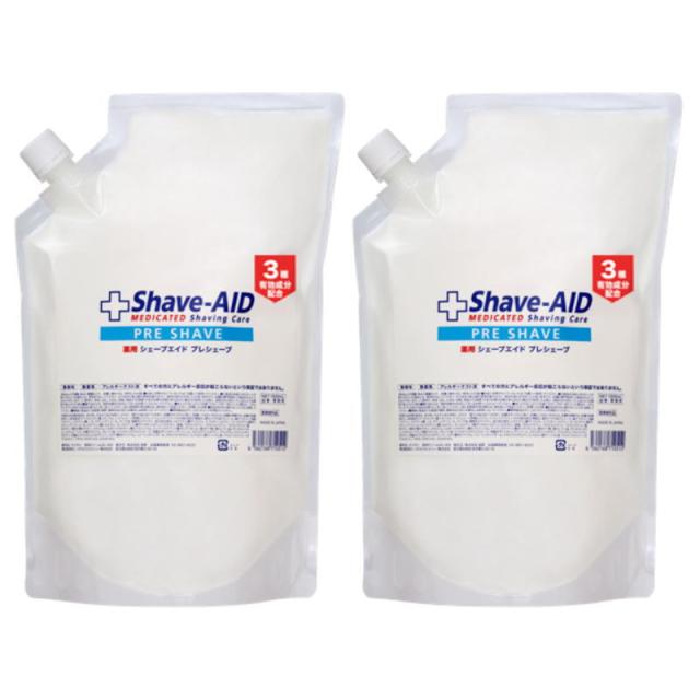 菊星 シェーブエイド プレシェーブ 1500ml[医薬部外品] (2点セット)