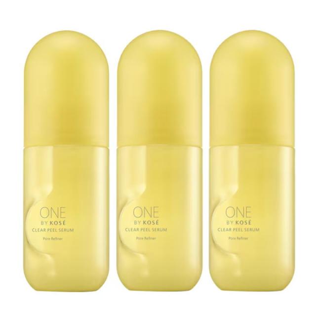 KOSE(コーセー) ONE BY KOSE クリアピール セラム 120ml（3点セット）