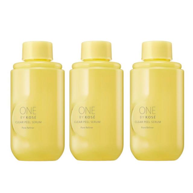 KOSE(コーセー) ONE BY KOSE クリアピール セラム 120ml 詰替用（3点セット）