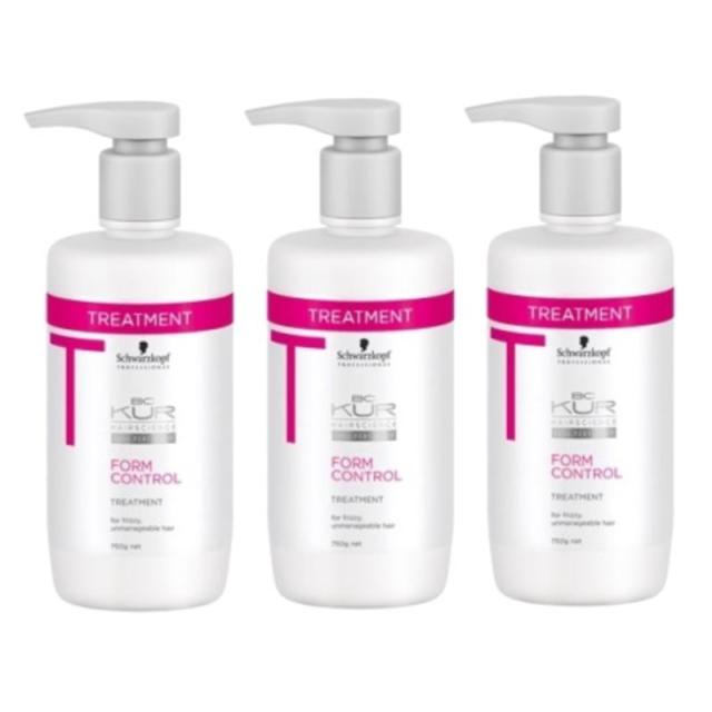 シュワルツコフ　BCクア　フォルムコントロール　トリートメント　750g×3点セット