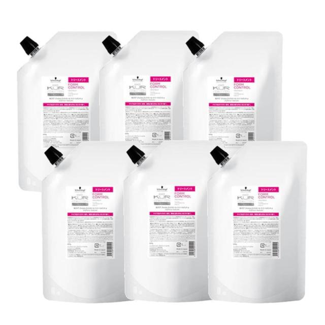 シュワルツコフ　BCクア　フォルムコントロール　トリートメント　600g リフィル×6点セット