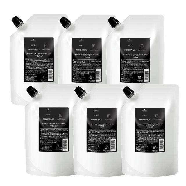 ※廃盤商品です。完売の際はご容赦下さい。シュワルツコフ　BCファイバーフォース  インサロンファイバートリートメント　3　(450g)×6点セット