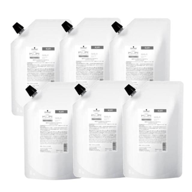 シュワルツコフ　BCクア　インサロントリートメント　1 (600g) ( フォルムコントロール/カラー スペシフィーク/カラーセーブ インサロントリートメント共通 1剤)×6点セットの通販は