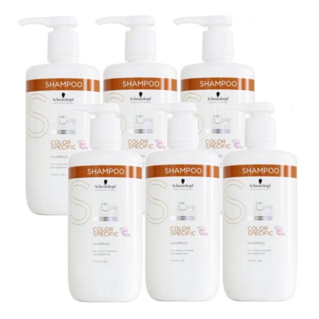 3個セット シュワルツコフ BCクア カラースペシフィーク シャンプー 750ml ＆ トリートメント 750g セット