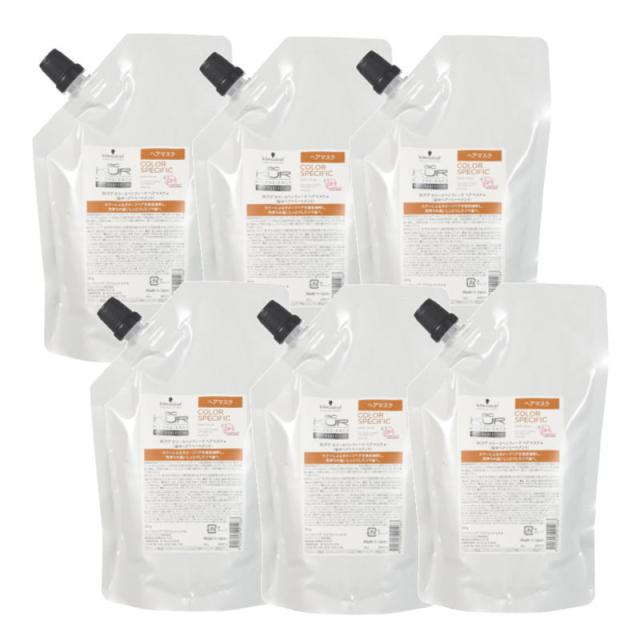 シュワルツコフ　BCクア　カラースペシフィーク　ヘアマスク　500g レフィル×6点セット