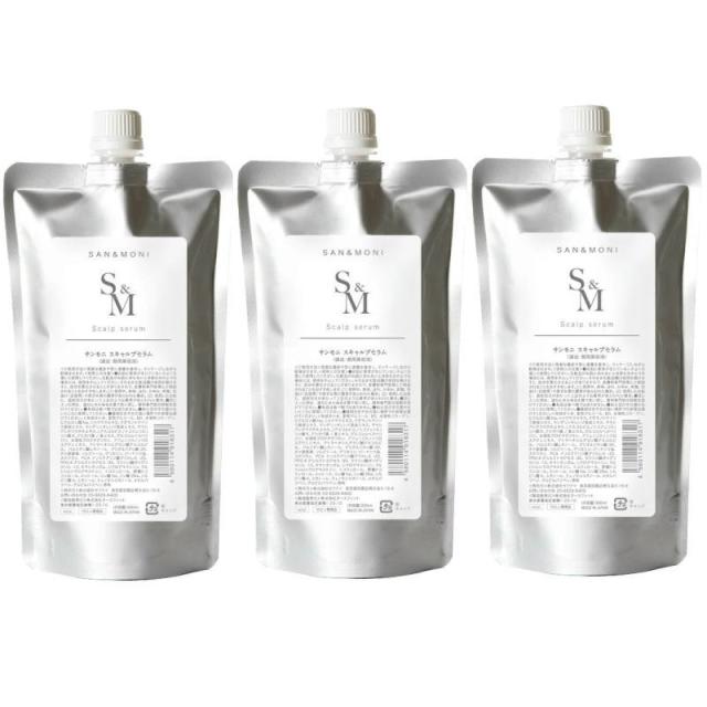 セフティ　SAN＆MONI サンモニ スキャルプセラム300ml リフィル×3点セット