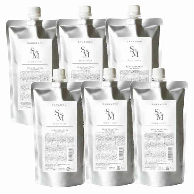 セフティ　SAN＆MONI サンモニ スキャルプセラム300ml リフィル×6点セットの通販は