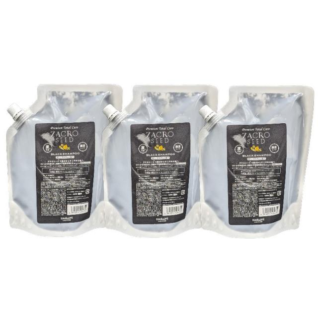 サニープレイス ザクロシード ブラックシャンプー 600ml リフィル【×3点セット】の通販は 7,141円