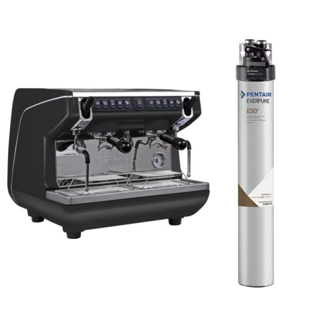 【工事費込みです!】Nuova　Simonelli Appia life compact　シモネリ　アッピア ライフ コンパクト　セミオートエスプレッソマシン+ 業務用浄軟水器