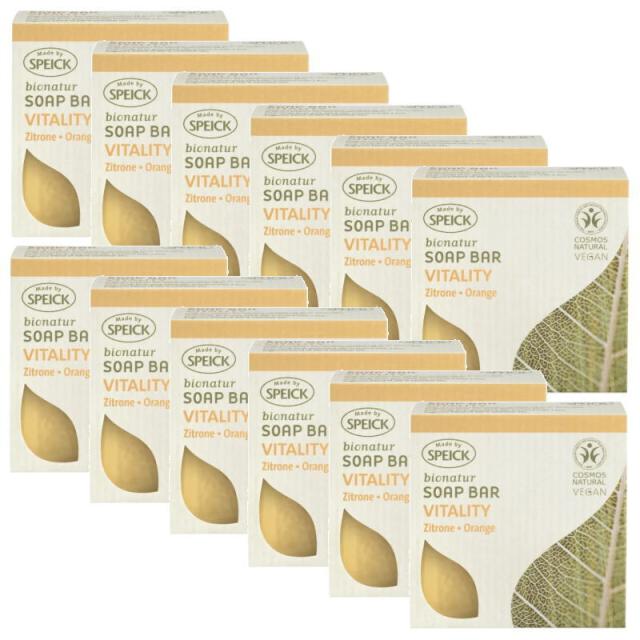 SPEICK スパイク　ビオ・ソープ　バイタリティ  (顔・全身用石けん) 100g×12点セット