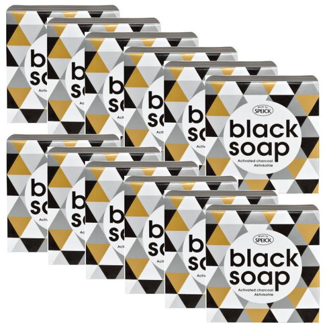 SPEICK スパイク　ブラック　ソープ  (顔・全身用石けん) 100g×12点セット