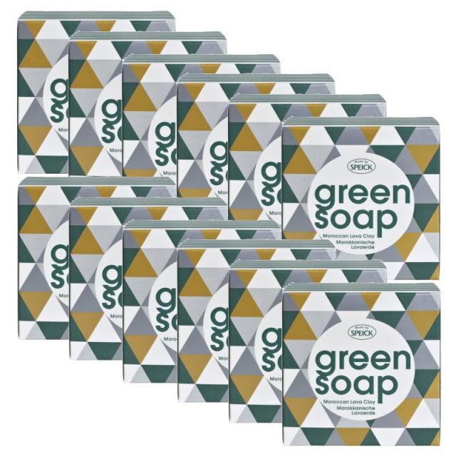 SPEICK スパイク　グリーン　ソープ  (顔・全身用石けん) 100g×12点セット