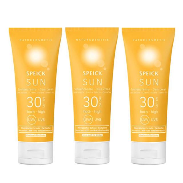 SPEICK スパイク サンクリーム　フェイス＆ボディ　SPF30 PA+++(60ml)×3点セット