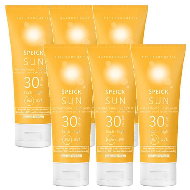SPEICK スパイク サンクリーム　フェイス＆ボディ　SPF30 PA+++(60ml)×6点セット