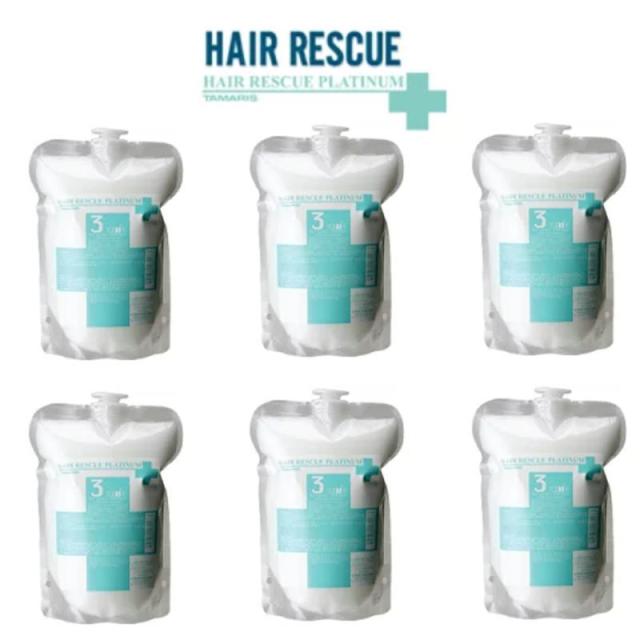 タマリス ヘアレスキュープラチナム 3 (500gリフィル)【×6点セット】
