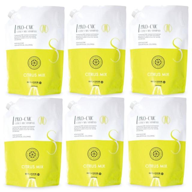 千代田化学 デラクシオ プロCMC シトラスミックスシャンプー 3000ml リフィル×6点セット