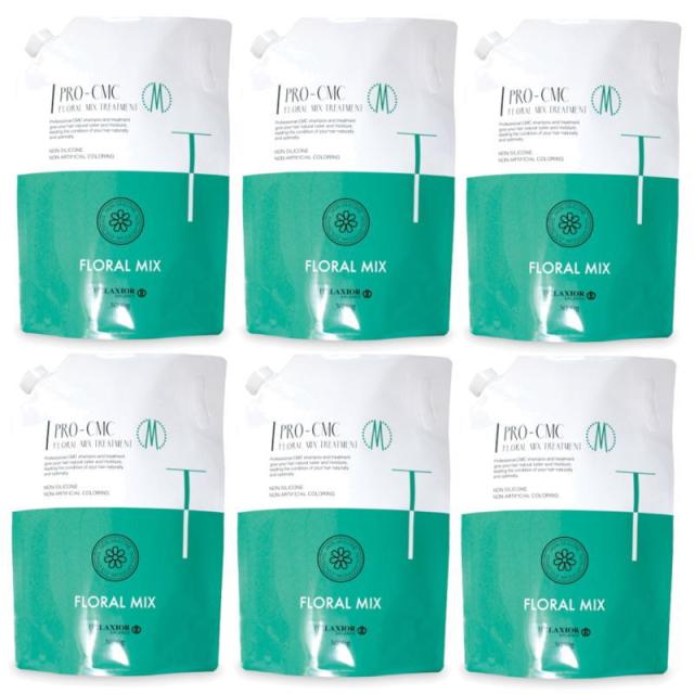 千代田化学 デラクシオ プロCMC フローラルミックストリートメント 3000g リフィル×6点セット