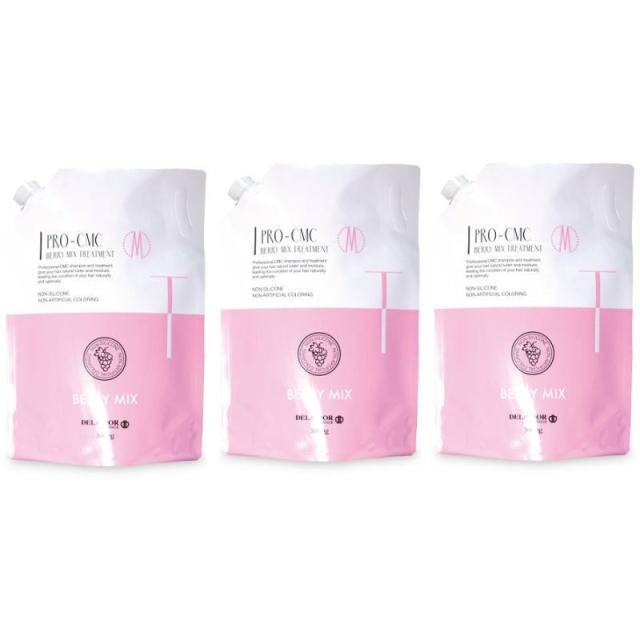 千代田化学 デラクシオ プロCMC ベリーミックストリートメント 3000g リフィル×3点セット